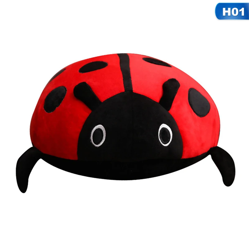 Милая плюшевая игрушка мягкая креативная божья коровка насекомое кукла подушка