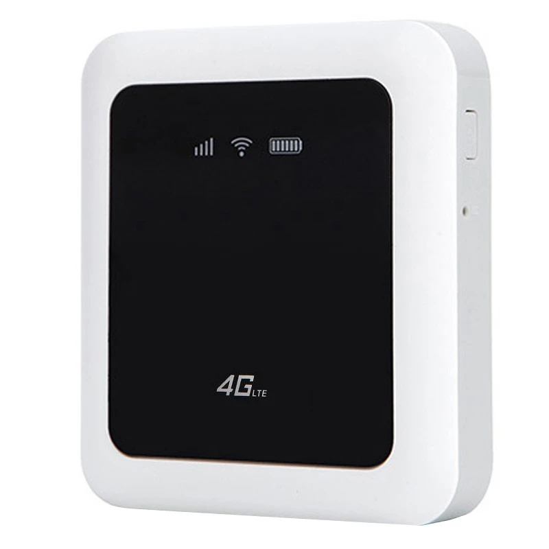 4G LTE Mifi Wifi роутер 150 Мбит/с беспроводной мобильный Поддержка sim-карты с 5200 мАч Power Bank