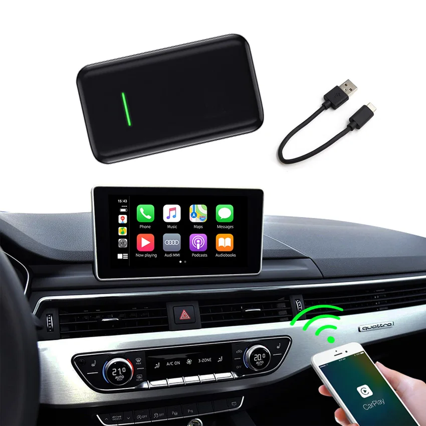 KANOR Apple CarPlay беспроводной активатор для Audi Porsche WV Volvo Авто подключение Carplay авто