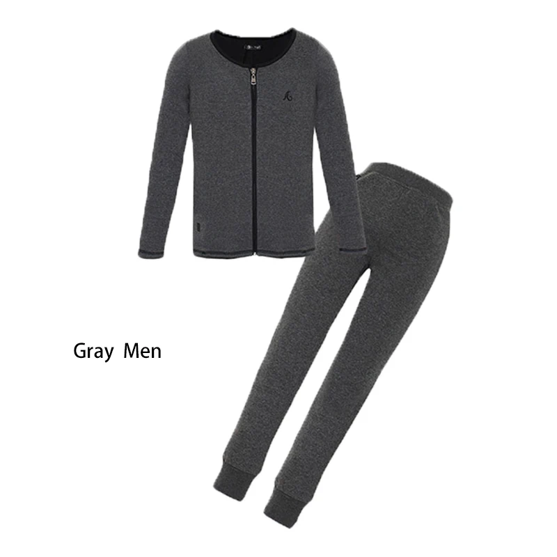 Мужская зимняя одежда PARATAGO с электроподогревом комплект нижнего белья USB