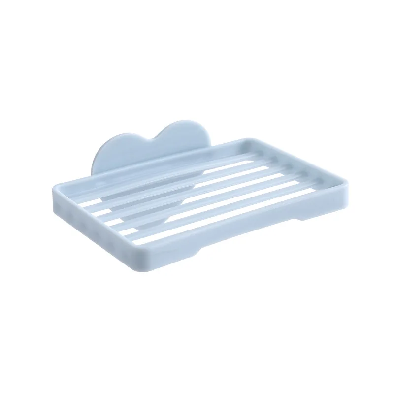 

Soap Holder Drain Wall Mounted Soap Sponge Holder Storage Rack Bathroom Organizer Soap Draining Holder Kitchen Hanging Soap Box