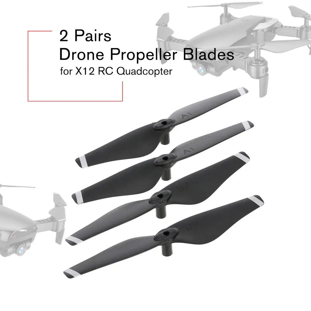 2 пары пропеллеров для дрона CW/CCW быстросъемные пропеллеры радиоуправляемого