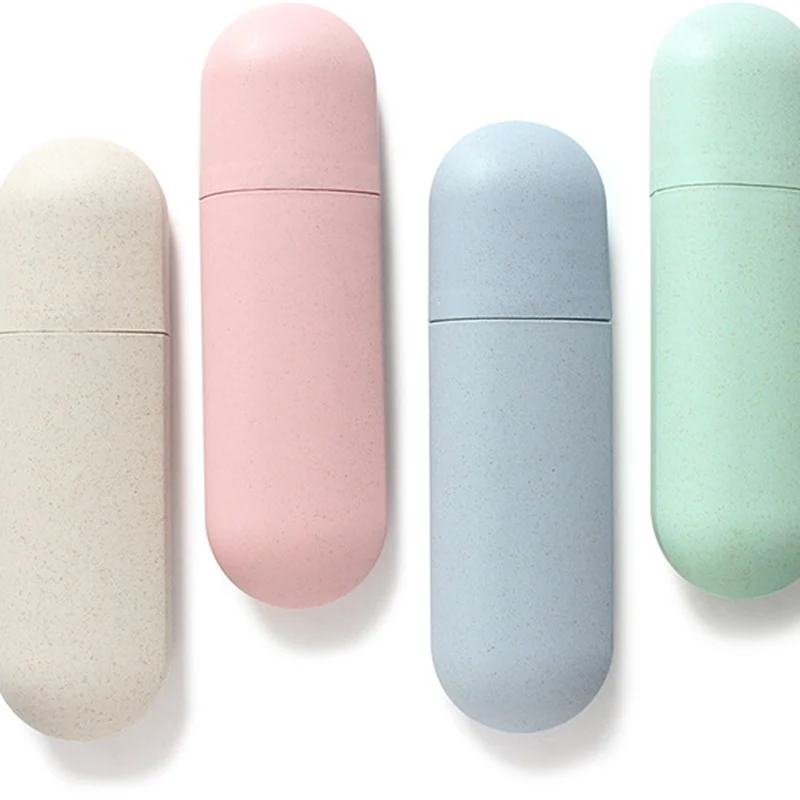 

Отдых Путешествия Toothbrushpaste чашки Портативный Обложка Аксессуары на открытом воздухе хозяин капсула для хранения коробка Электрический ...