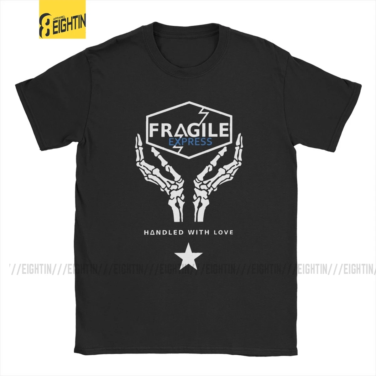 Мужские футболки из хлопка с принтом хрупкая Экспресс Death Stranding|Мужские футболки|