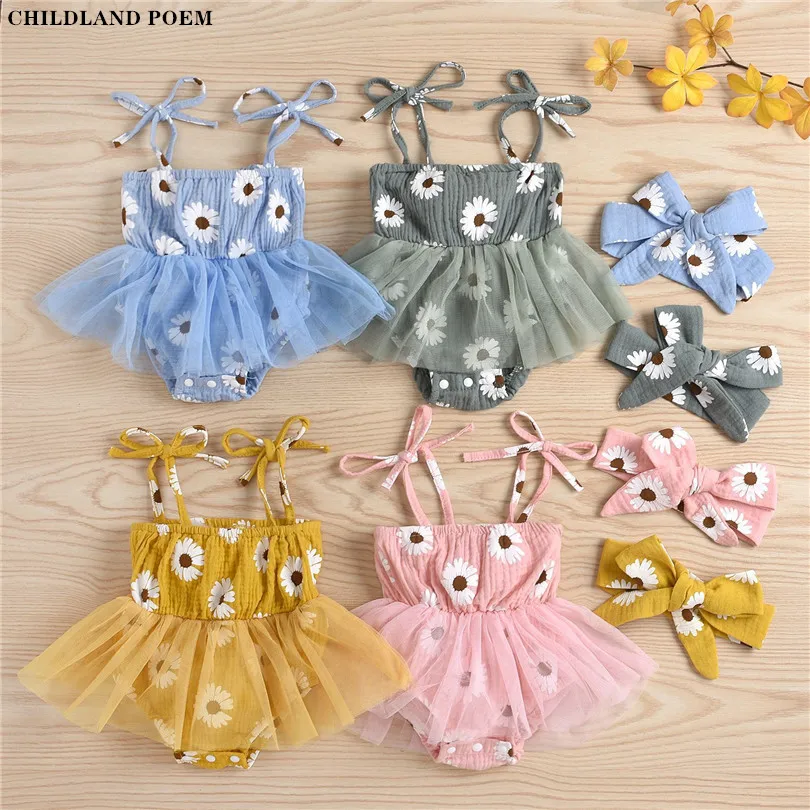 

Baby Girls Romper Clothes Newborn Summer Infant Baby Romper Jumpsuit Flower Infant Toddler Romper Sunsuit Bodysuit Girl Outfits