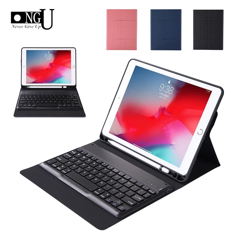 Топ откидная клавиатура для Apple iPad 9 7 2017 2018 5 го 6 поколения Bluetooth чехол Air 2 Pro