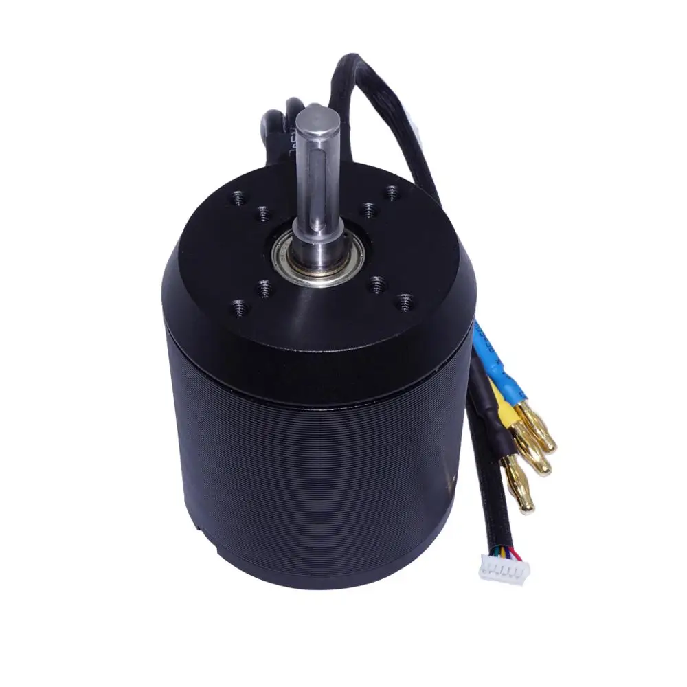 BLDC 6374 190KV 3250W 12S ременной бесщеточный двигатель для электрического