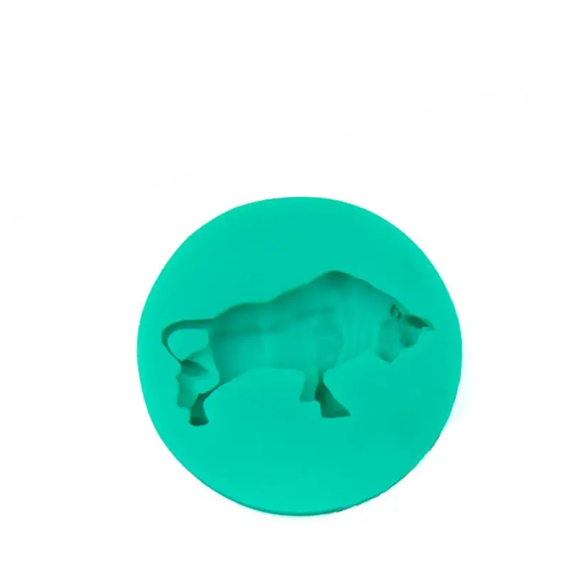 

1pc Cow shape lace silicone cake mold fondant mold cake decorating tools chocolate gmpaste mould cake mould FTM063