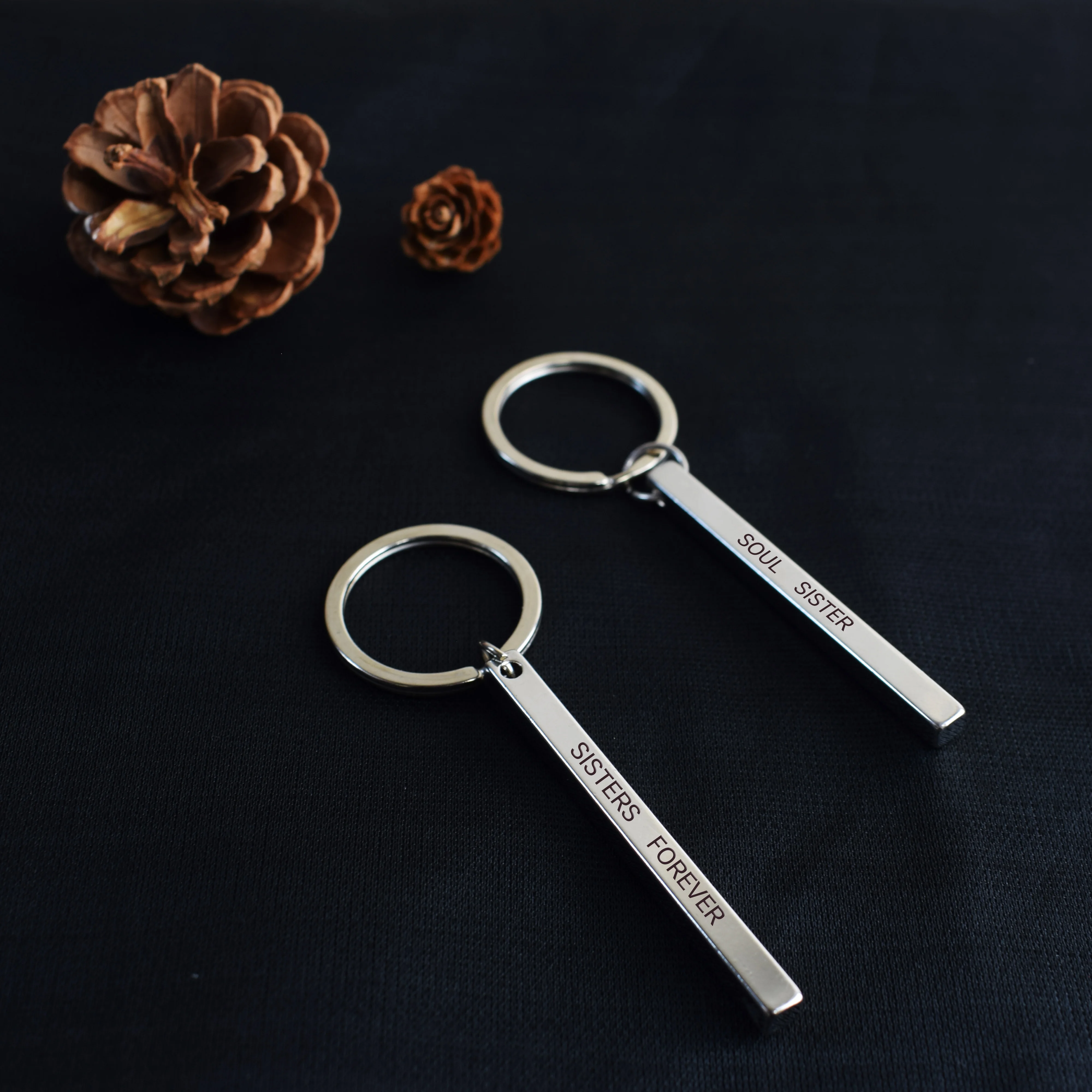 Цепочка для ключей с надписью MY SOUL|Брелоки| |