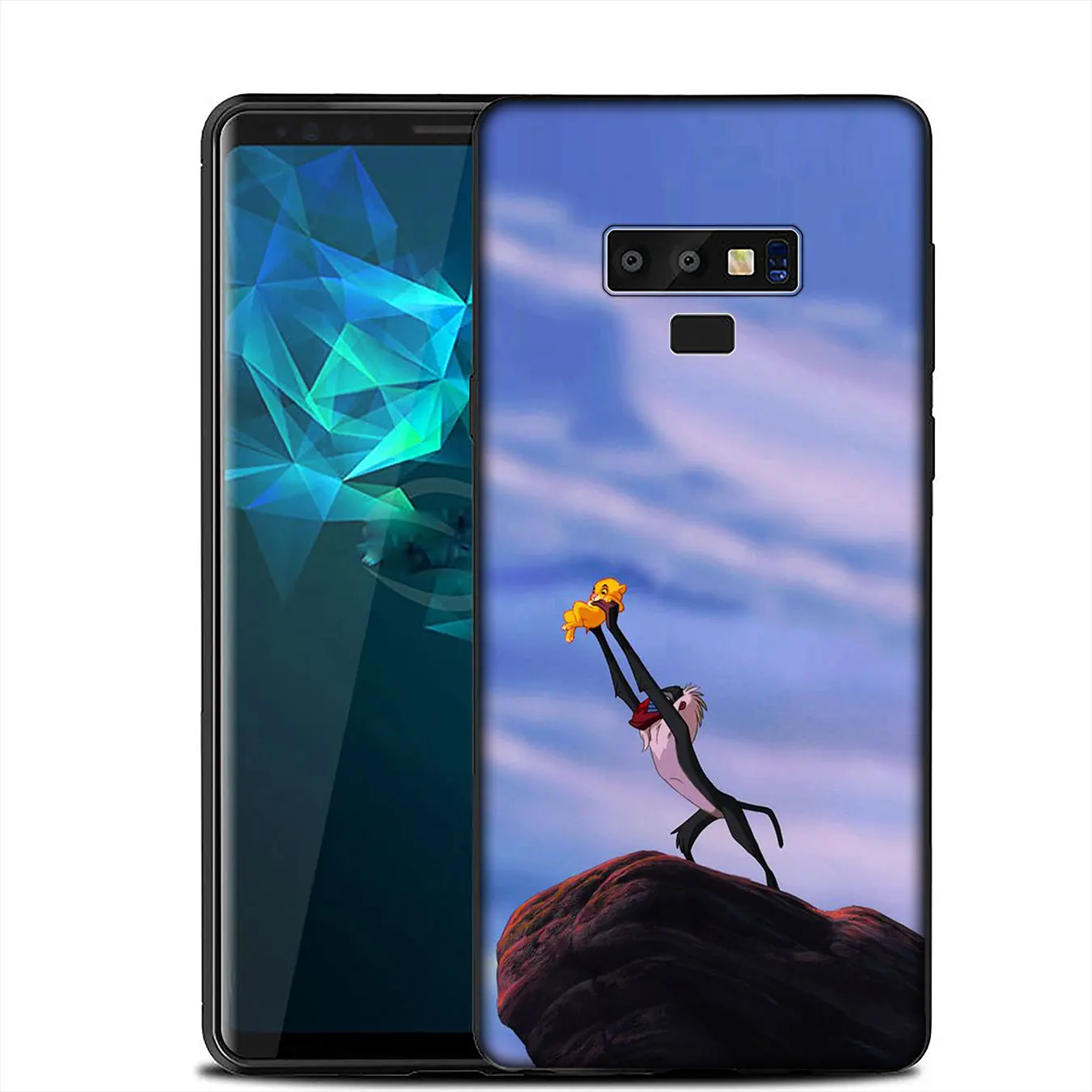 IYICAO Hakuna Matata Lion King Soft Silicone Cover Case for Samsung Galaxy J8 J7 Duo J6 J4 Plus A2 Core Prime 2018 Black |