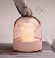 cat paw lamp led cartoon music night lights sleeping atmosphere music table lights valentines day gift birthday gift