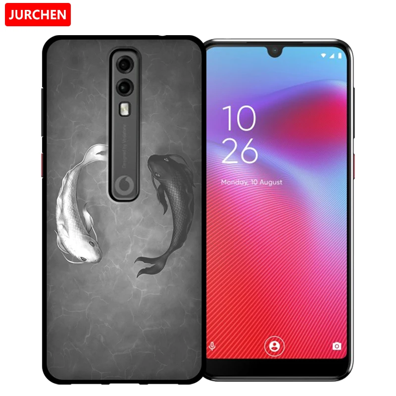 Чехол JURCHEN для телефона Vodafone Smart V10 чехол с милым мультяшным рисунком Мягкая