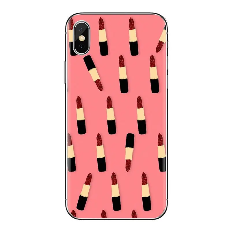 Красота макияж помада для любимых художественных прозрачных мягких чехлов Xiaomi