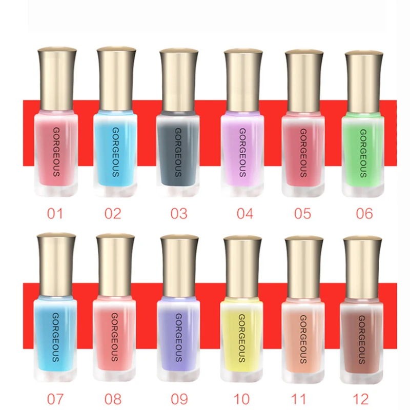 Лак для ногтей конфетный прочный телесный цвет полупрозрачный Желейный лак 10 мл