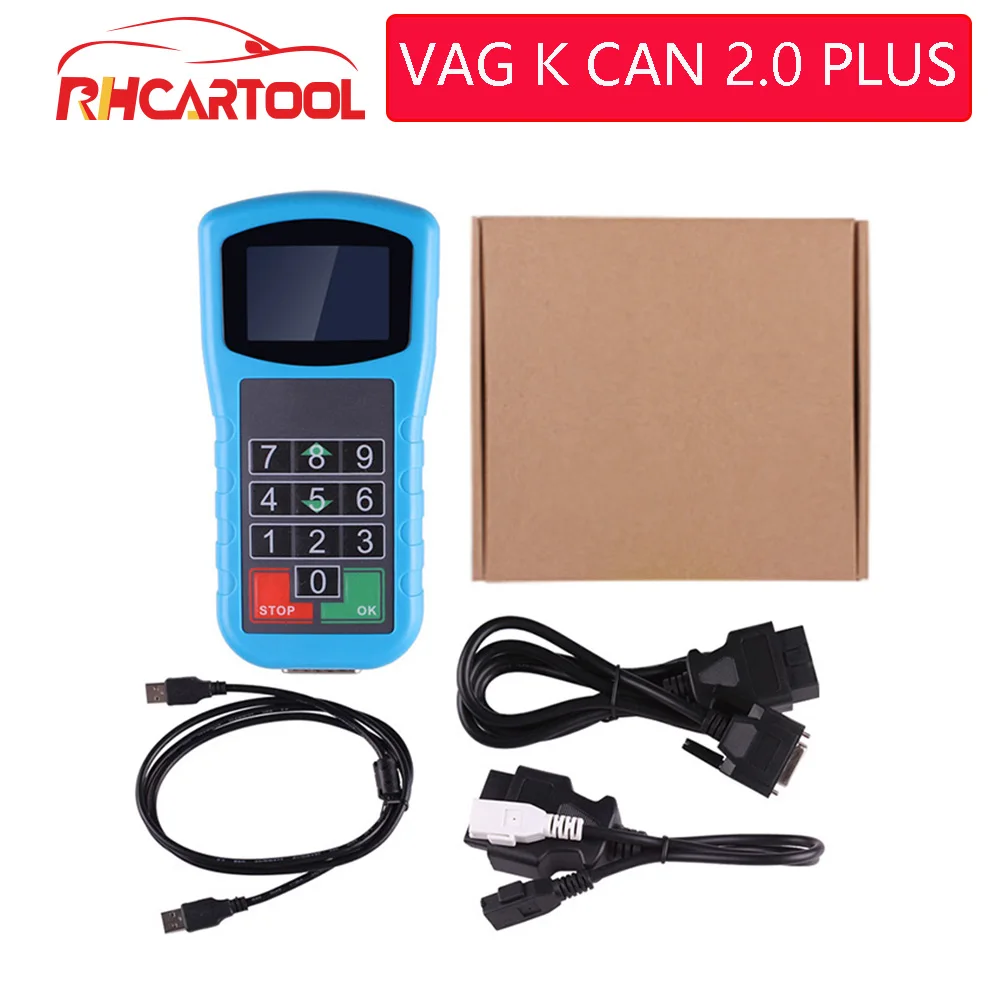 Диагностический инструмент Super для VAG K + CAN Plus 2 0 Диагностика коррекция пробега