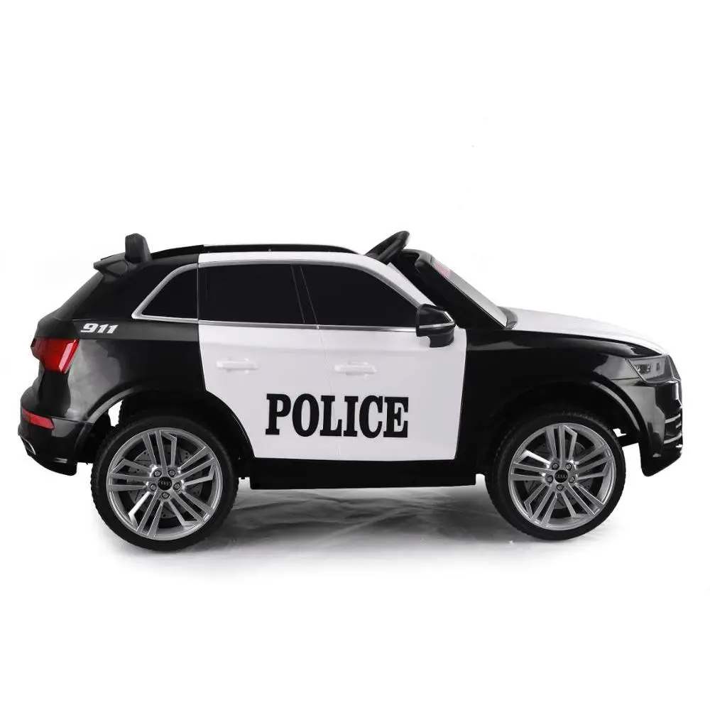 COCHE ELÉCTRICO PARA NIÑOS AUDI Q5 POLICIA 12V RC|Каталки-пушкары машинки| |