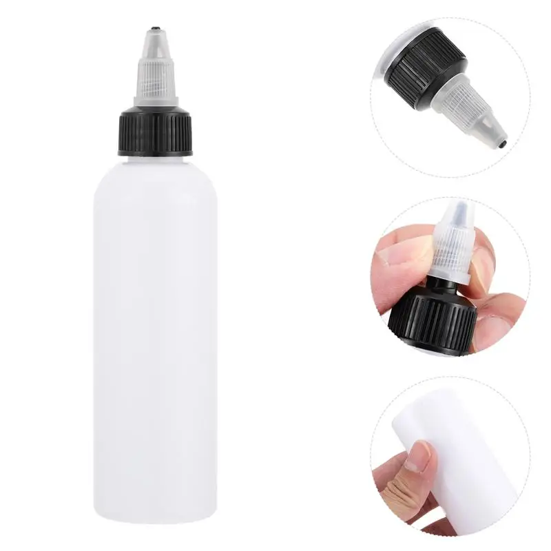 

20pcs 120ml Multipurpose Squeeze Bottles Pointed Mouth Bottles Sub Bottle