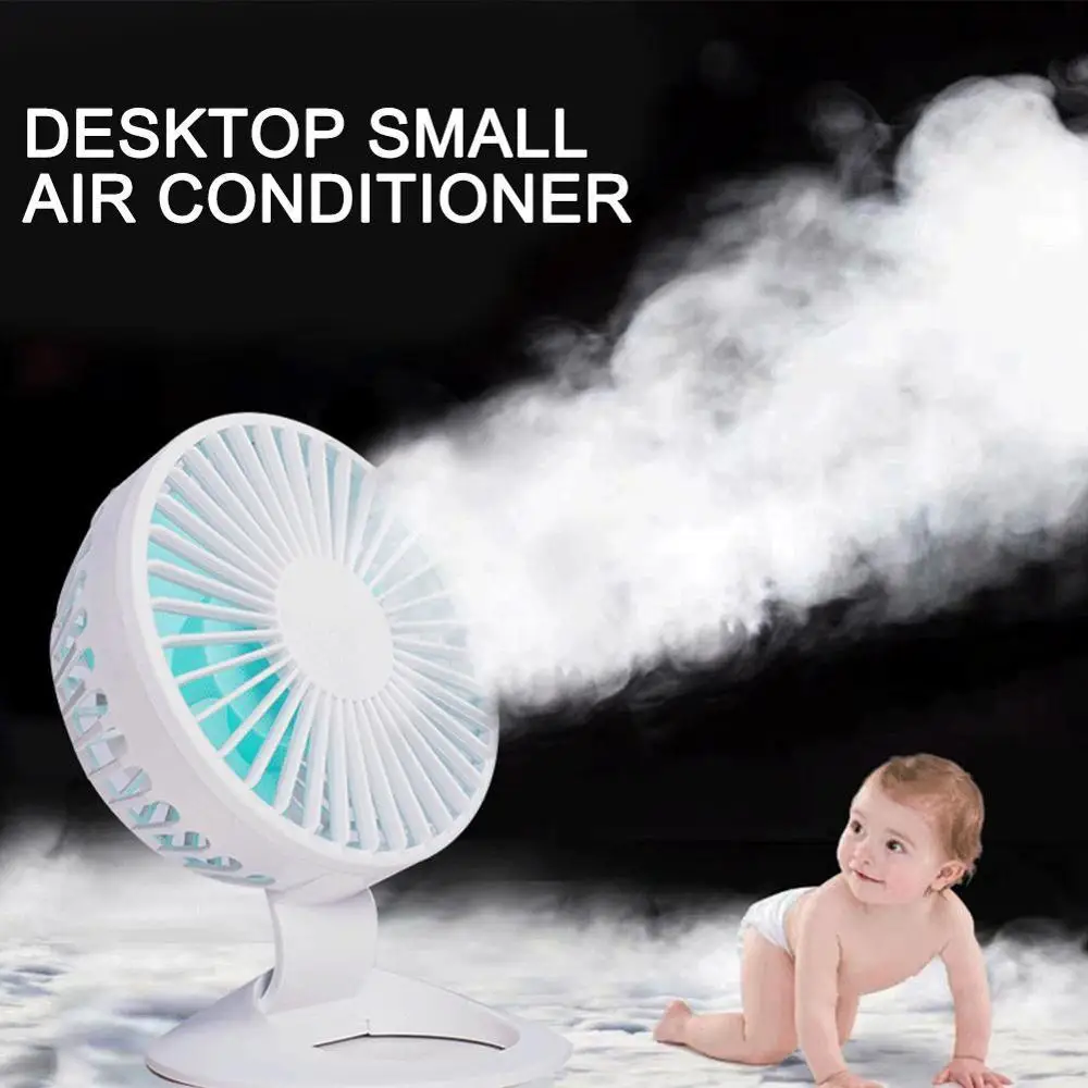 

Portable Electric Fans 3 Colors Mini Desk Fans / USB Rechargeable / 3-Speed / 10 Hours / Four Blades / Ultra-low Noise