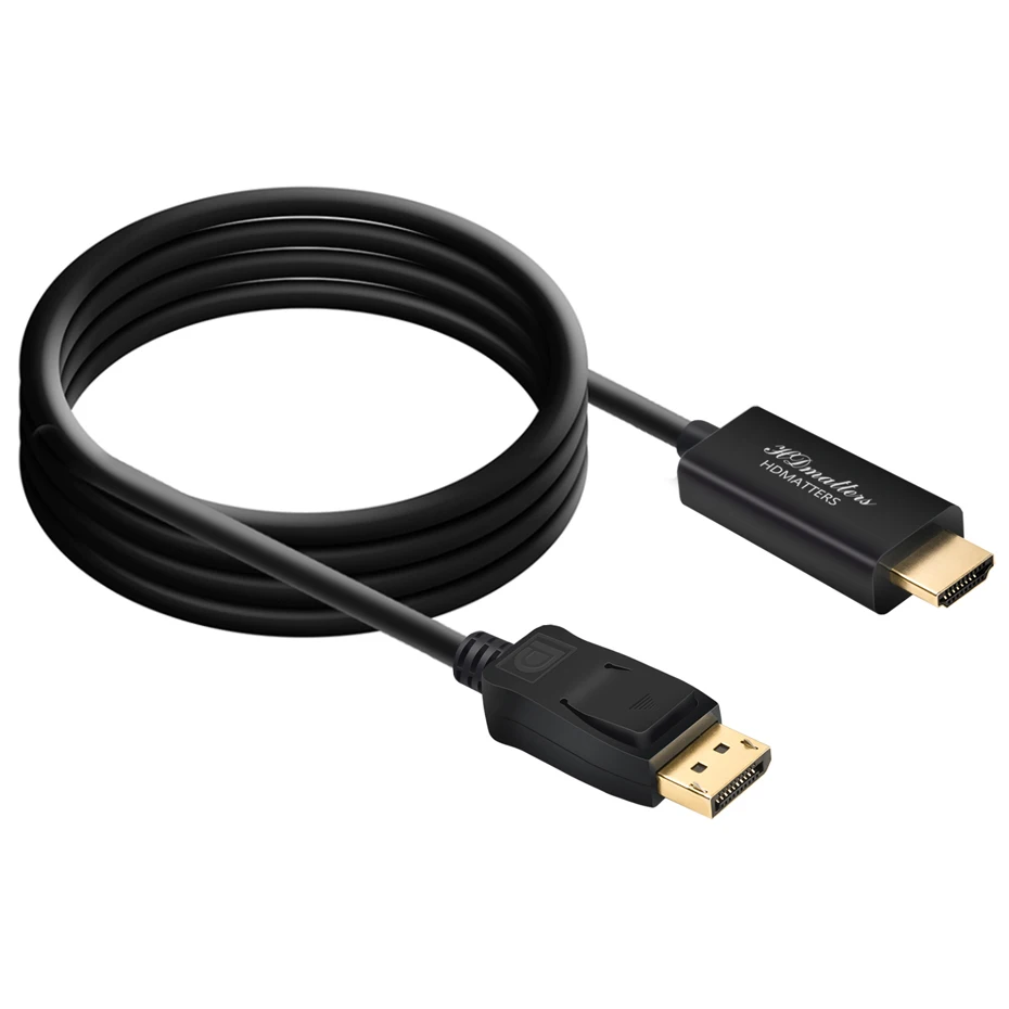 Кабель dp-hdmi 4K 60 Гц кабель Displayport к HDMI 2 0 для ПК мониторов ноутбуков поддерживается @