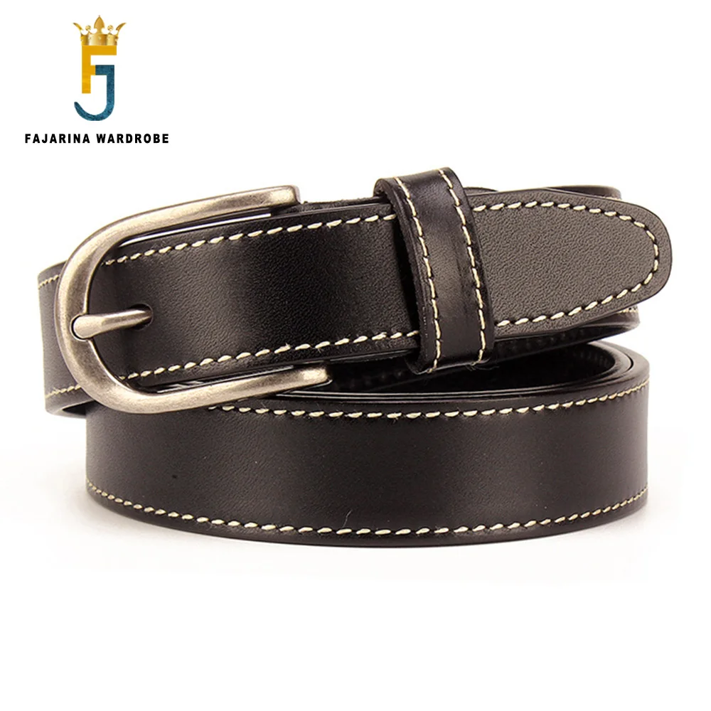 Ремень из коровьей кожи в стиле ретро 2 8 см|Женские ремни| |