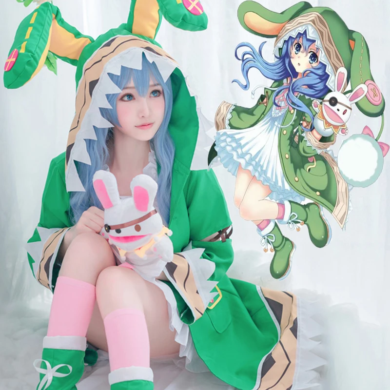 

Anime Date A Live Cosplay Costumes Yoshino Hermit Cosplay Costume Halloween Carnival Party Kawaii Women Cosplay Costume