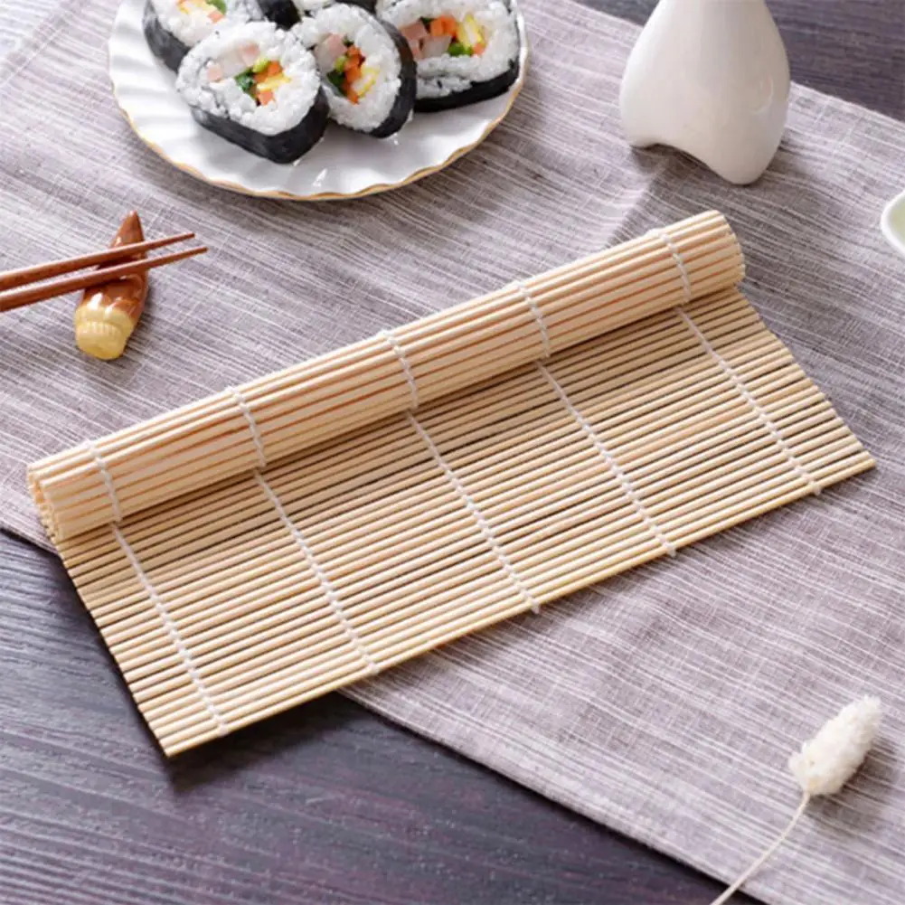 

50% Dropshipping!!Sushi Mat Non-Stick Convenient Bamboo Homemade DIY Sushi Roller Kitchen Tools