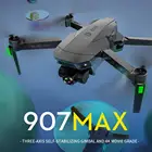 Дрон с дистанционным управлением SG907 MAX GPS с двойной камерой 5G Wifi для аэрофотосъемки бесщеточный складной 4K FPV Вертолет