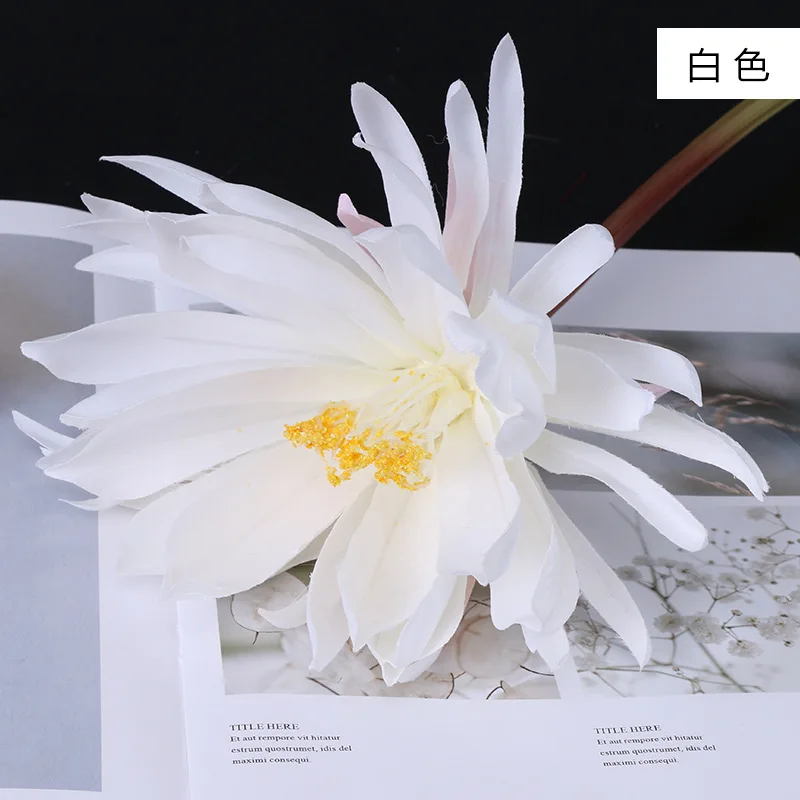 

Epiphany Flower Bouquet Vintage Silk Lifelike Fake Flower Wedding Flower Indoor Party Festival Supplies Home Hotel Photography