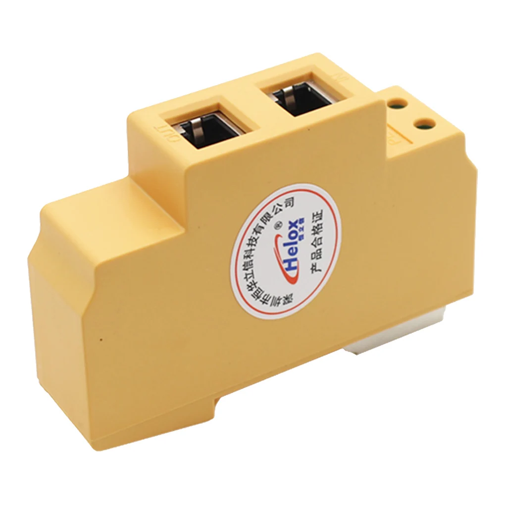 MagiDeal 100 Мбит/с RJ45 Ethernet сетевое устройство защиты от перенапряжений|Сетевые