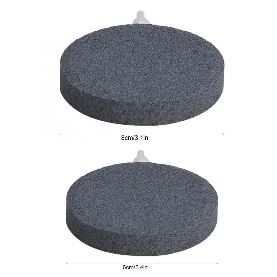 6 см/8 см аэратор из Пузырькового камня воздушный камень пузырьковый диск
