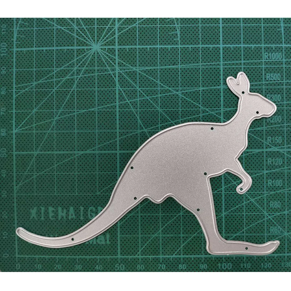 

Running kangaroo Metal Cutting Dies Stencil for DIY Scrapbooking album Decorative Embossing Craft Dies Cut Paper Cards Tool