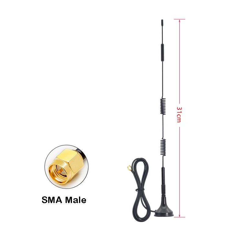 5G GSM/3G/GPRS/4G router strong magnetic suction cup antenna omnidirectional 15dbi high gain antenna RG174 SMA male connector fakra connector gprs gsm antenna adhesive viscosity sma smb mcx bnc tnc fakra connector 900mhz 1800mhz 3meter cable