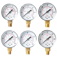 100 brand new and high quality pressure gauge 52mm 14 bspt vertical 153060100150300 psi bar bottom mount