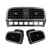 Новый Pinao краска черный правый левый центральный приборной панели переменного тока вентиляционное отверстие для VW Polo 2014-2018 6RD819728 6RD 819 703 6RD 819 704 - изображение