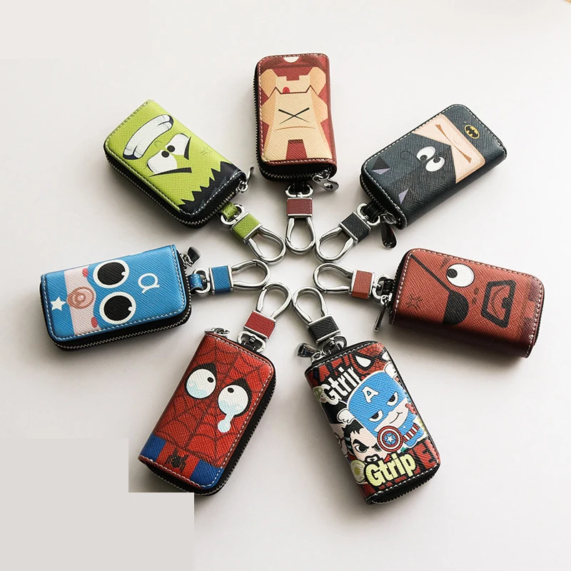 Чехол для ключей автомобиля Super Hero чехол из искусственной кожи универсальная