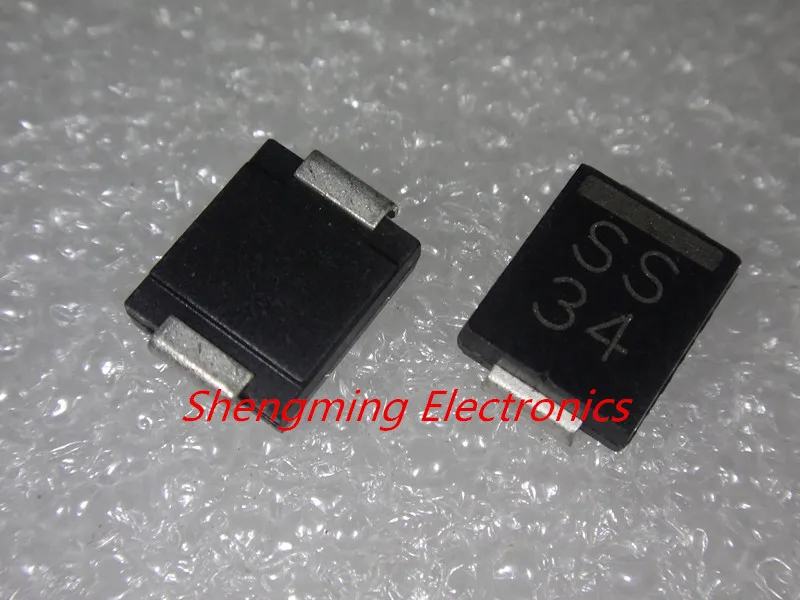 Диод Шоттки SMC SS34 SK34 1N5822 IN5822 3A 40 в 100 шт.|schottky diode|3a diodediode ss34 |