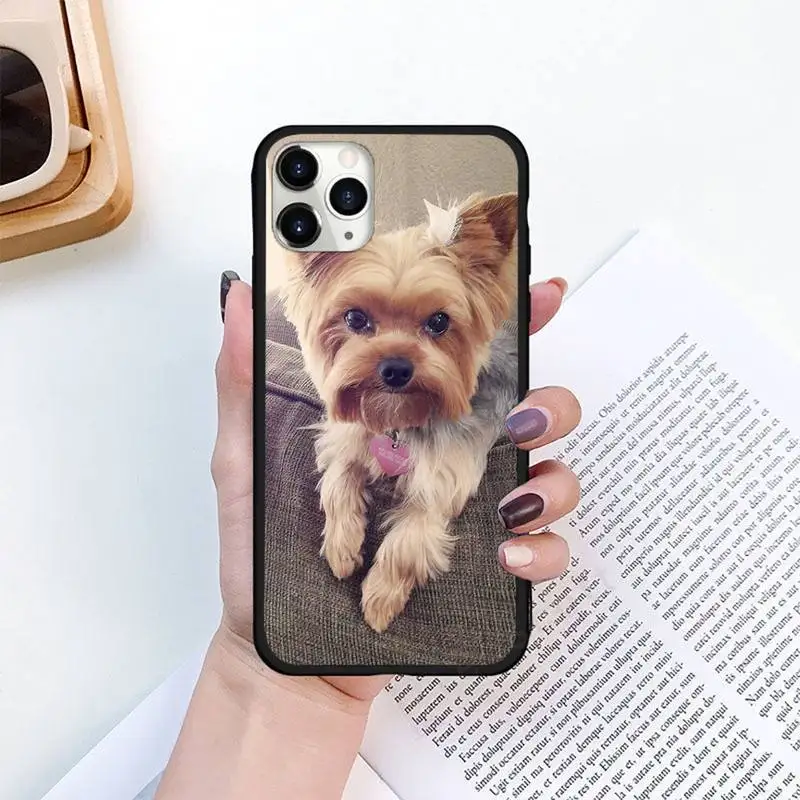 

Mini Yorkshire Terrier Dog Phone Case for iPhone 11 12 pro XS MAX 8 7 6 6S Plus X 5S SE 2020 XR mini