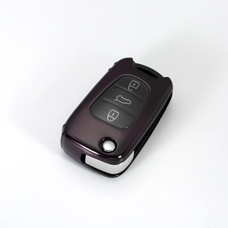 Чехол для ключа мягкий чехол автомобиля Новый тюнинг Hyundai i30 Accent Solaris Verna K2 K5