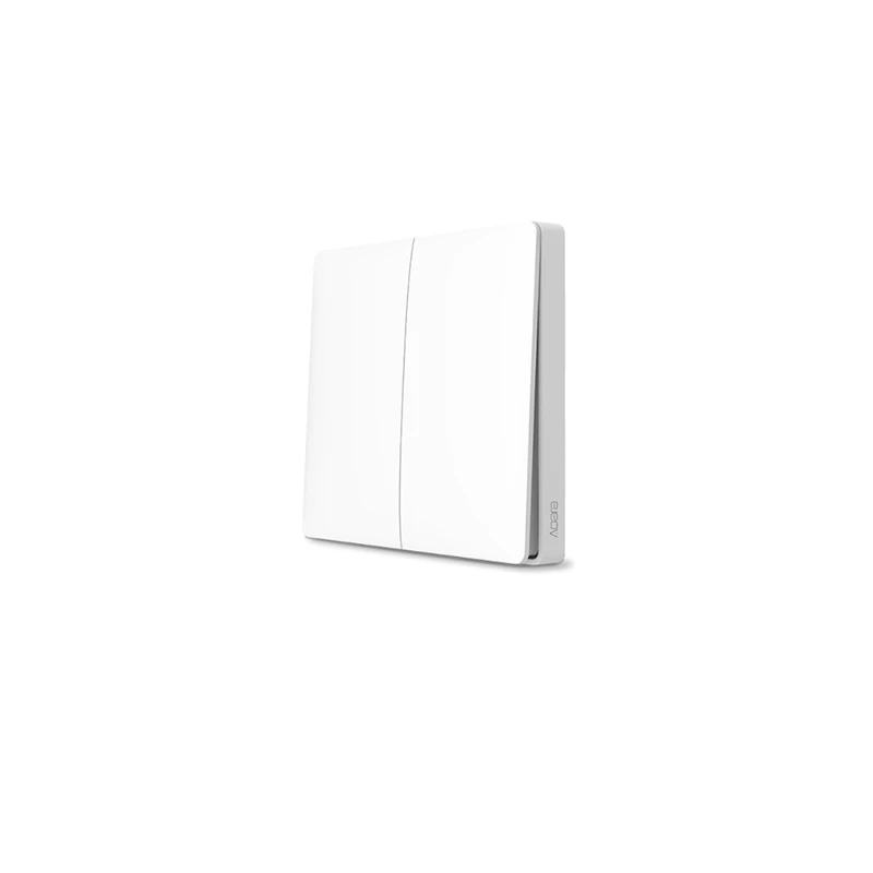 1 Double rocker Xiaomi Aqara умный дом беспроводной переключатель умный светильник управление ZigBee пульт дистанционного управления со смартфона Xiaomi APP - Цвет: 1 Double rocker