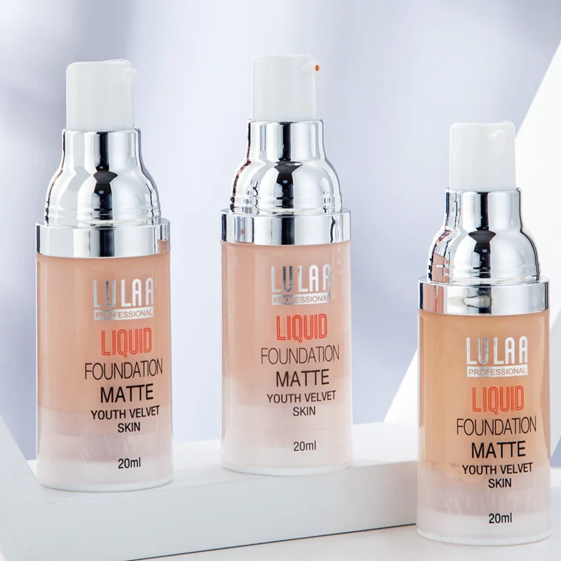 Бархатная Матовая жидкая косметика/основа Увлажняющая скрывает поры макияж для