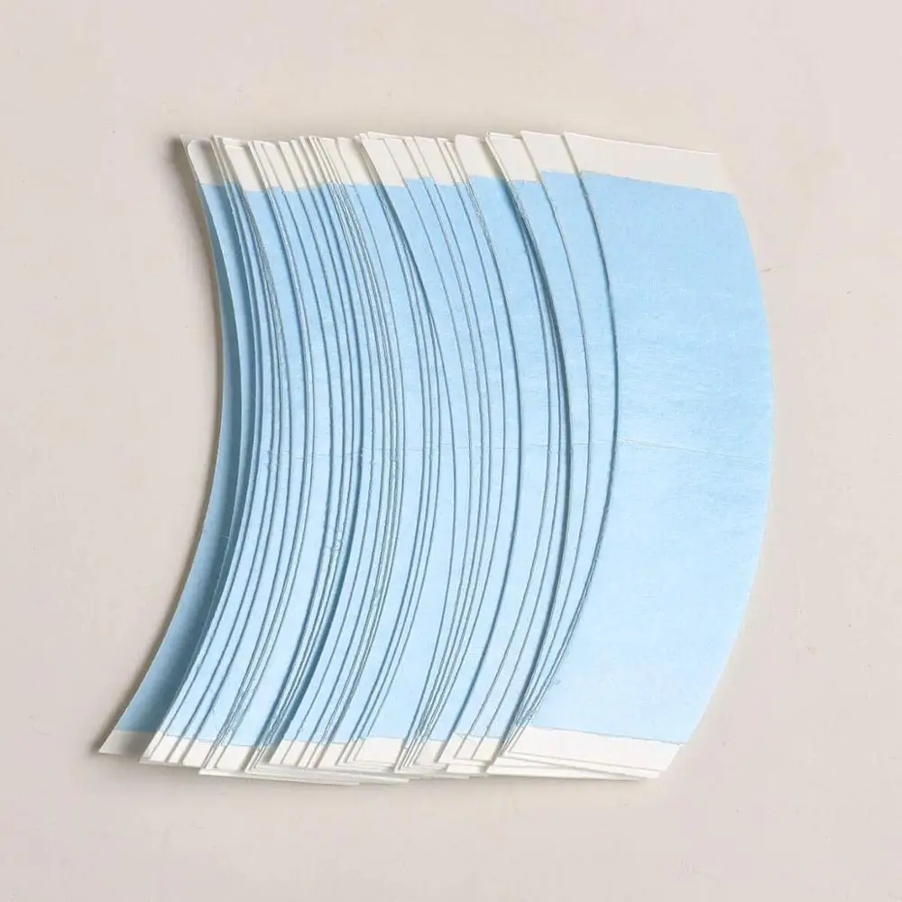 36pcs/lot Lace Front Blue Wig Tape Double Sided Tape For Toupee/Lace Wig/Tape Hair Extension Hair System Adhesive Tape