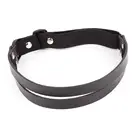 Женский ремень из искусственной кожи в стиле панк-рок, регулируемый эластичный пояс на бедра, 2 ряда, ремень-подвязка, черное нижнее белье для ночной вечеринки