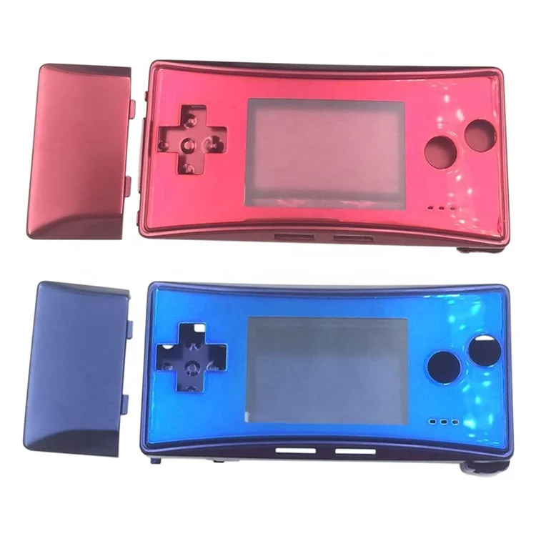 

Aluminum Faceplate Back Housing Shell Cover Case for Nintendo Game Boy Micro GBM
