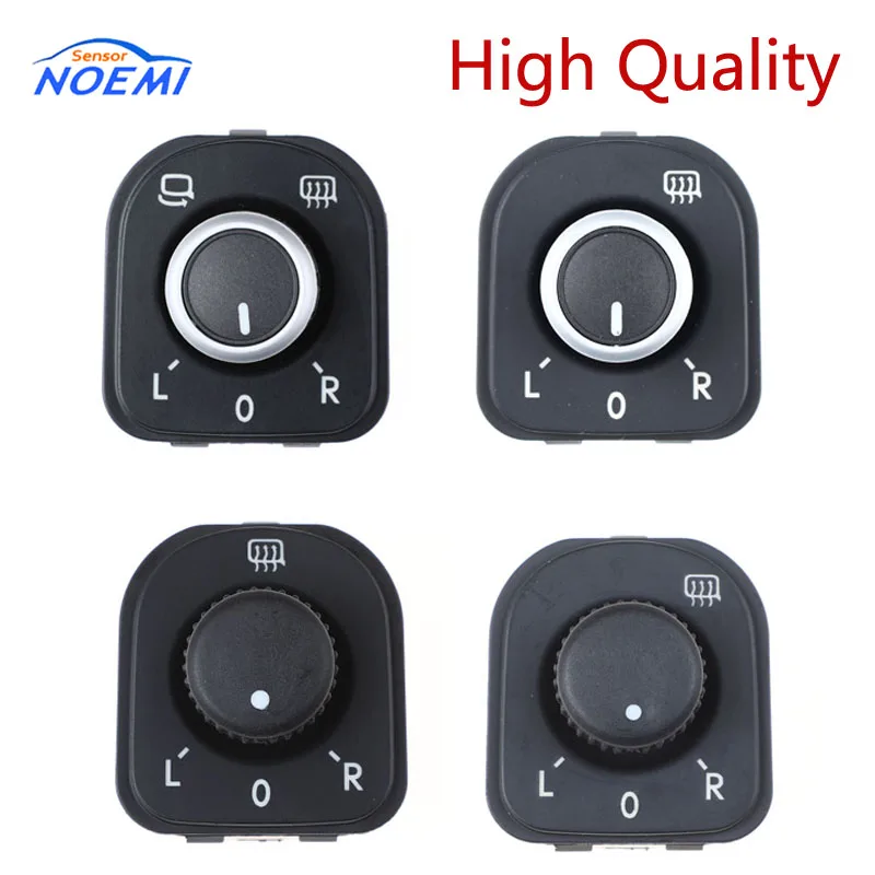 Черный хромированный зеркальный Регулируемый переключатель YAOPEI для VW J etta G TI MK5