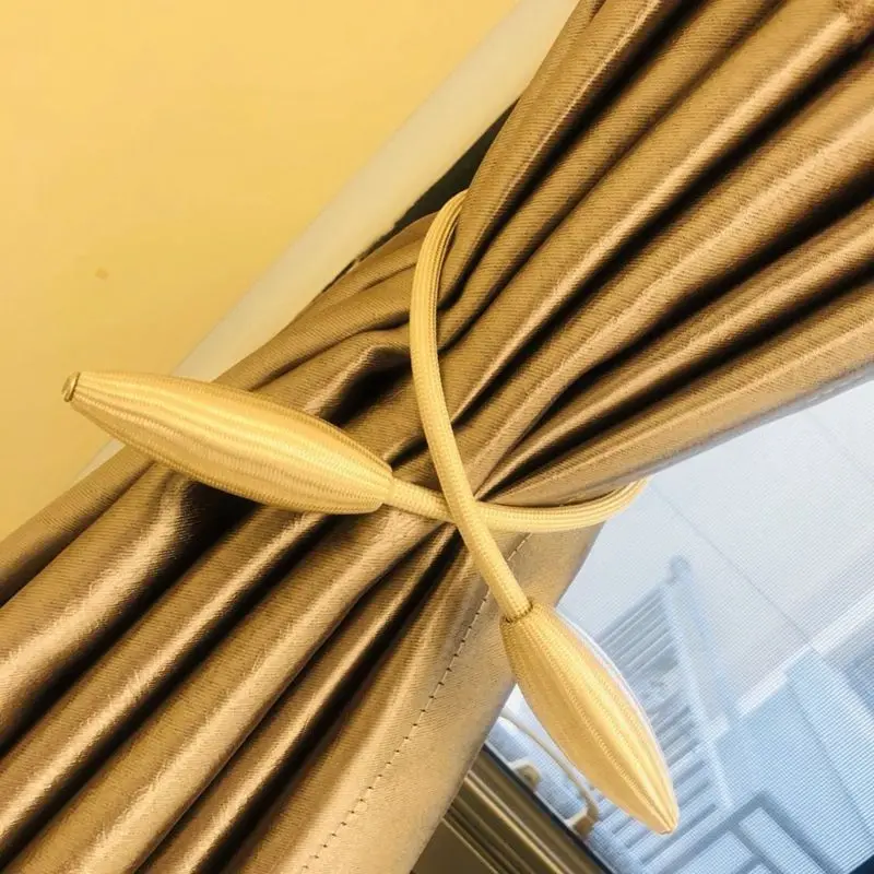 Новинка жемчужная Магнитная шаровая занавеска простая завязка зажимы для пряжки