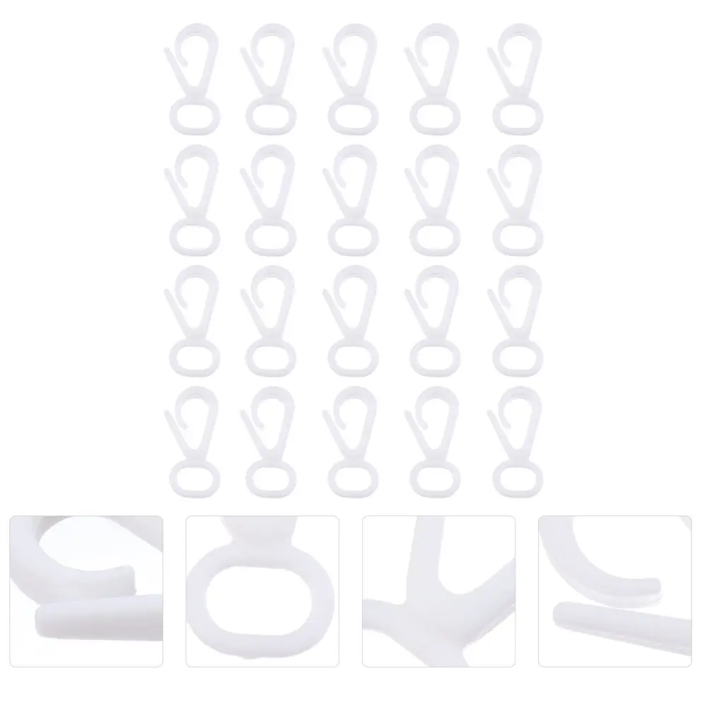 

250Pcs DIY Hooks Mask Hanging Hooks DIY Hoist Buckle Rope Buckles