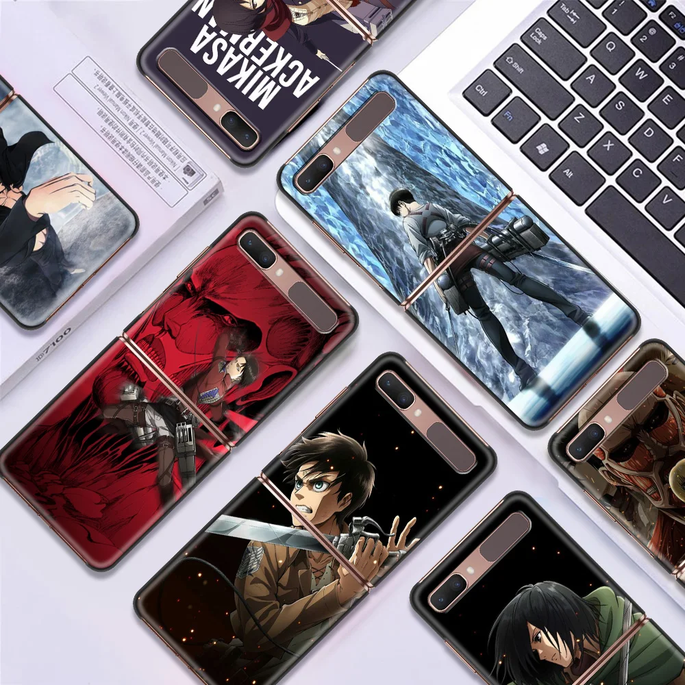 

Titans Attack Smartphone Accessories For Samsung Galaxy Z flip Z flip3 5G Case Slim Protective Shell Shockproof Hard Cover Coque