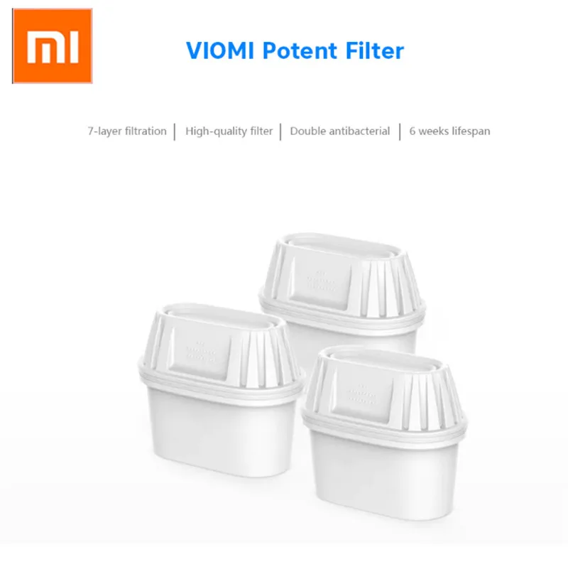VIOMI 3 шт. мощные 7-Слои фильтры для чайников двойной бактерий предупреждения на входе потока для VIOMI чайник