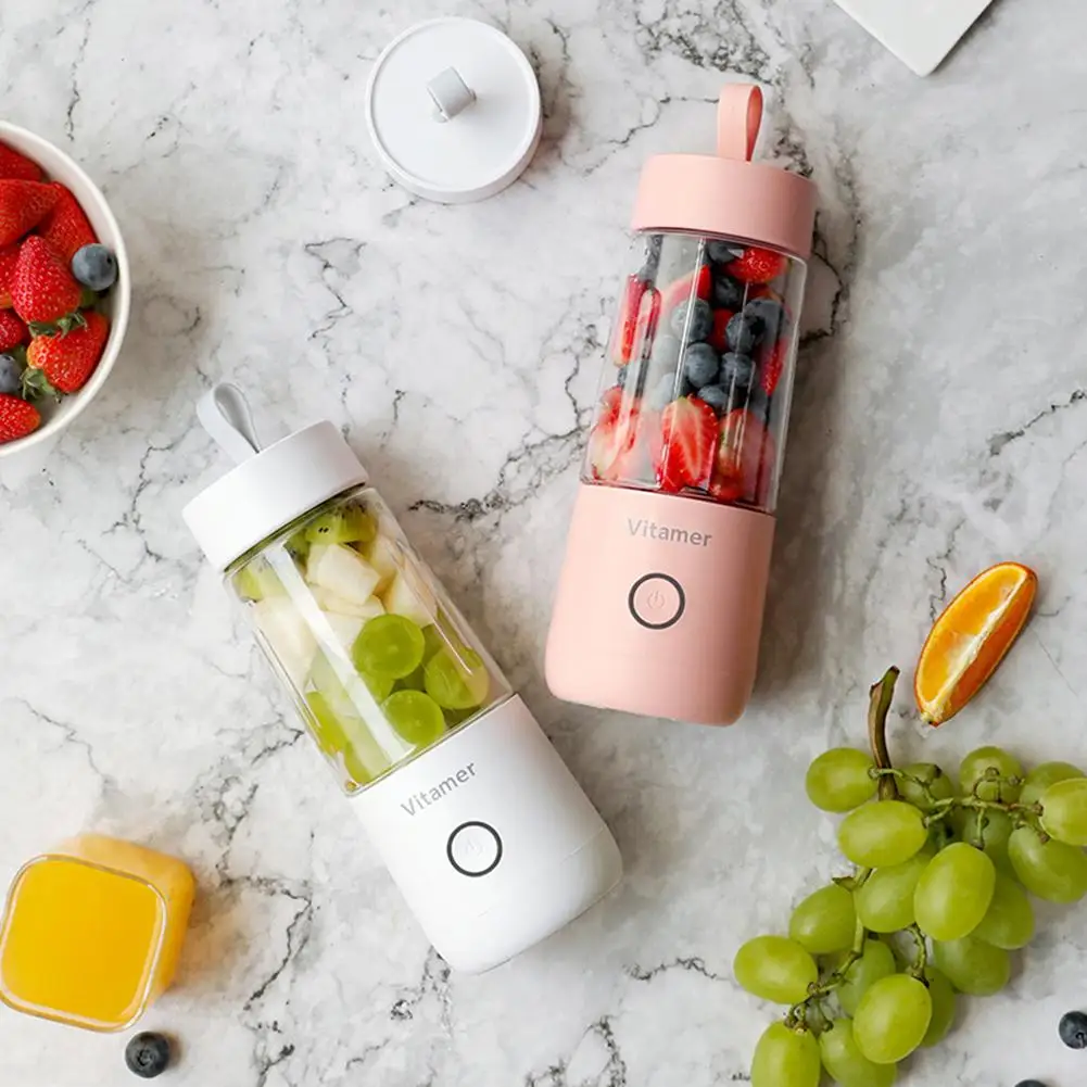 

350ml Smart USB Mini Juice Cup Portable Blender Smoothie Juice Machine