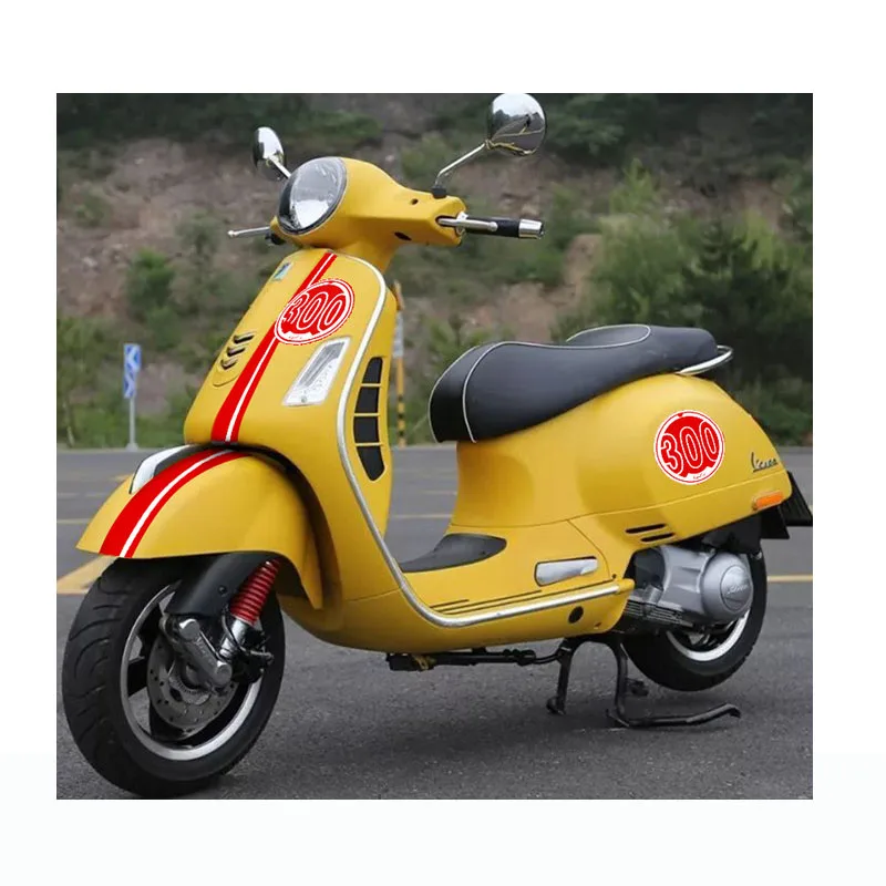 Motorcycle body Decals Sticker Emblem reflective Stickers Fit for Vespa GTS 300 gts300 | Автомобили и мотоциклы